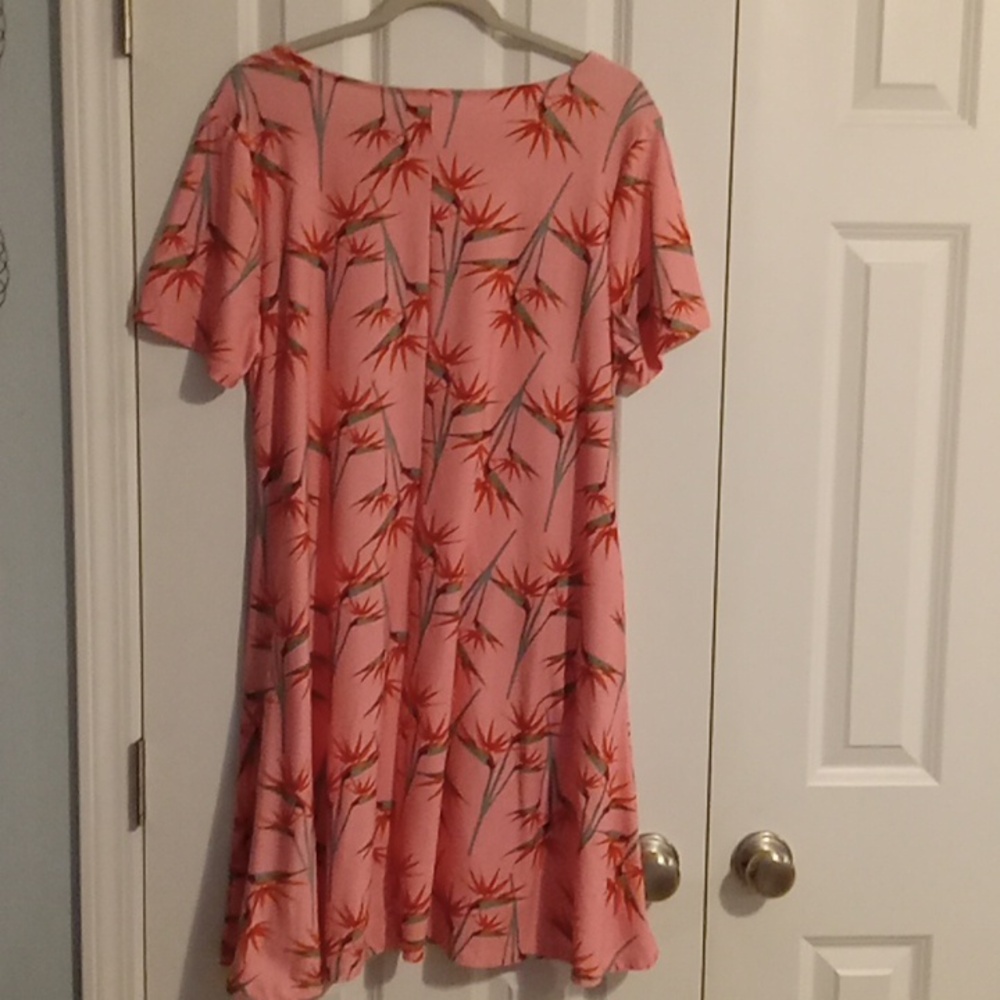 Yelete Floral Midi Dress - Pink Tropical - Picture 4 of 6